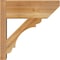 Ekena Millwork Olympic Slat Rough Sawn Outlooker, Western Red Cedar, 8"W x 20"D x 20"H OUT08X20X20OLY06RWR - alternate 2